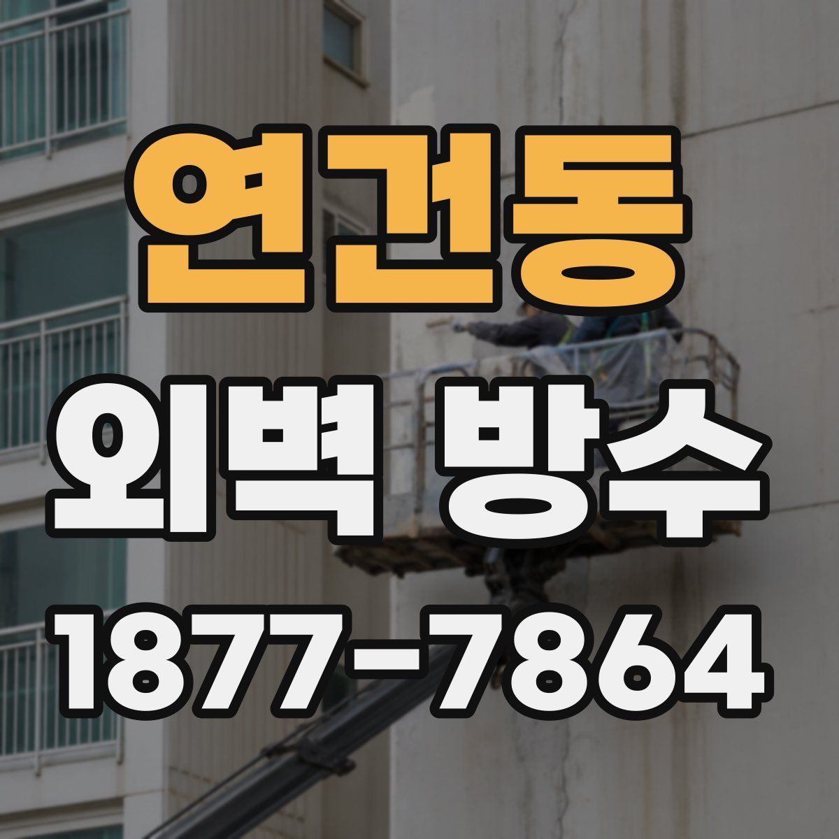 연건동 외벽 방수