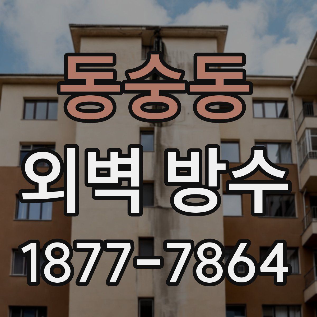 동숭동 외벽 방수