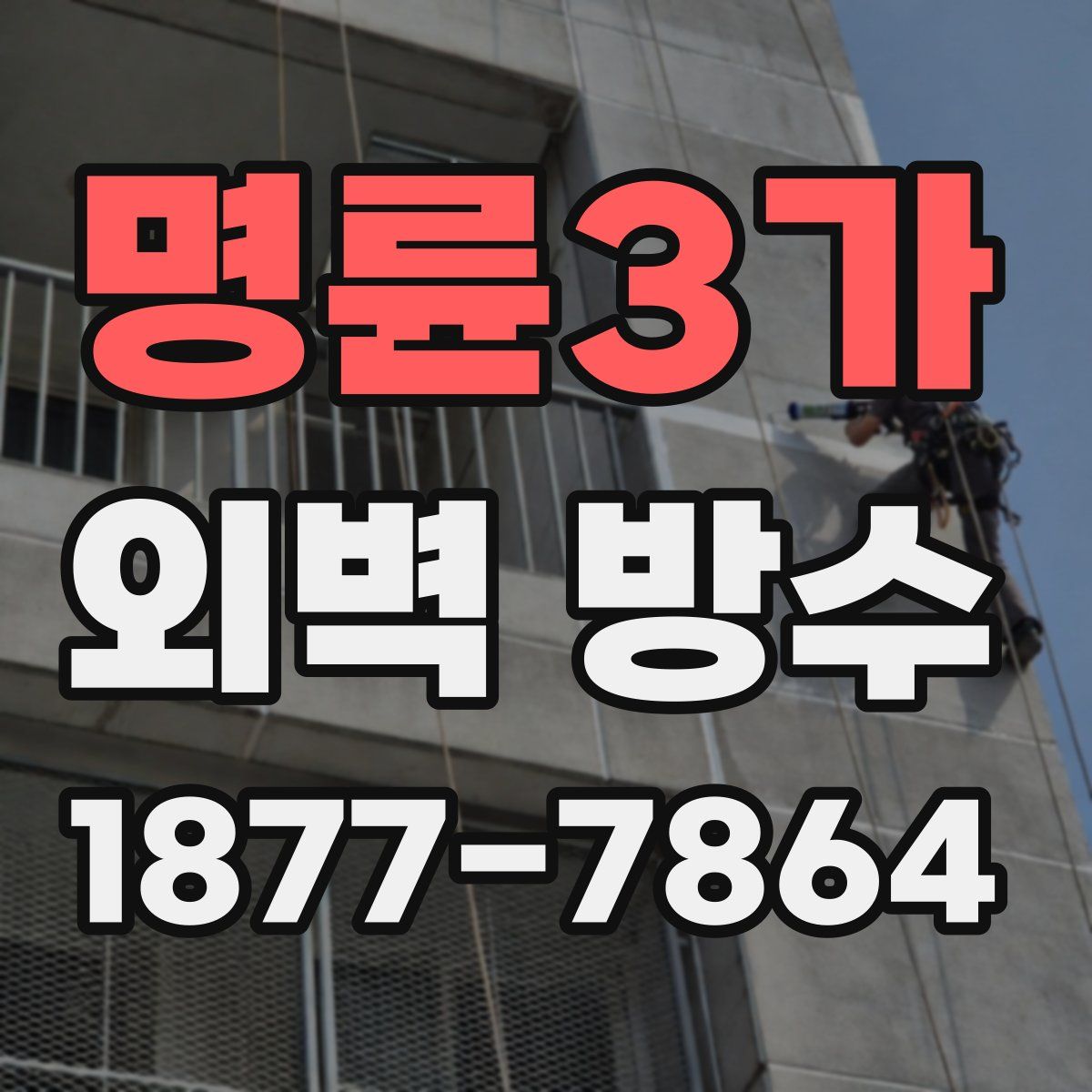 명륜3가 외벽 방수
