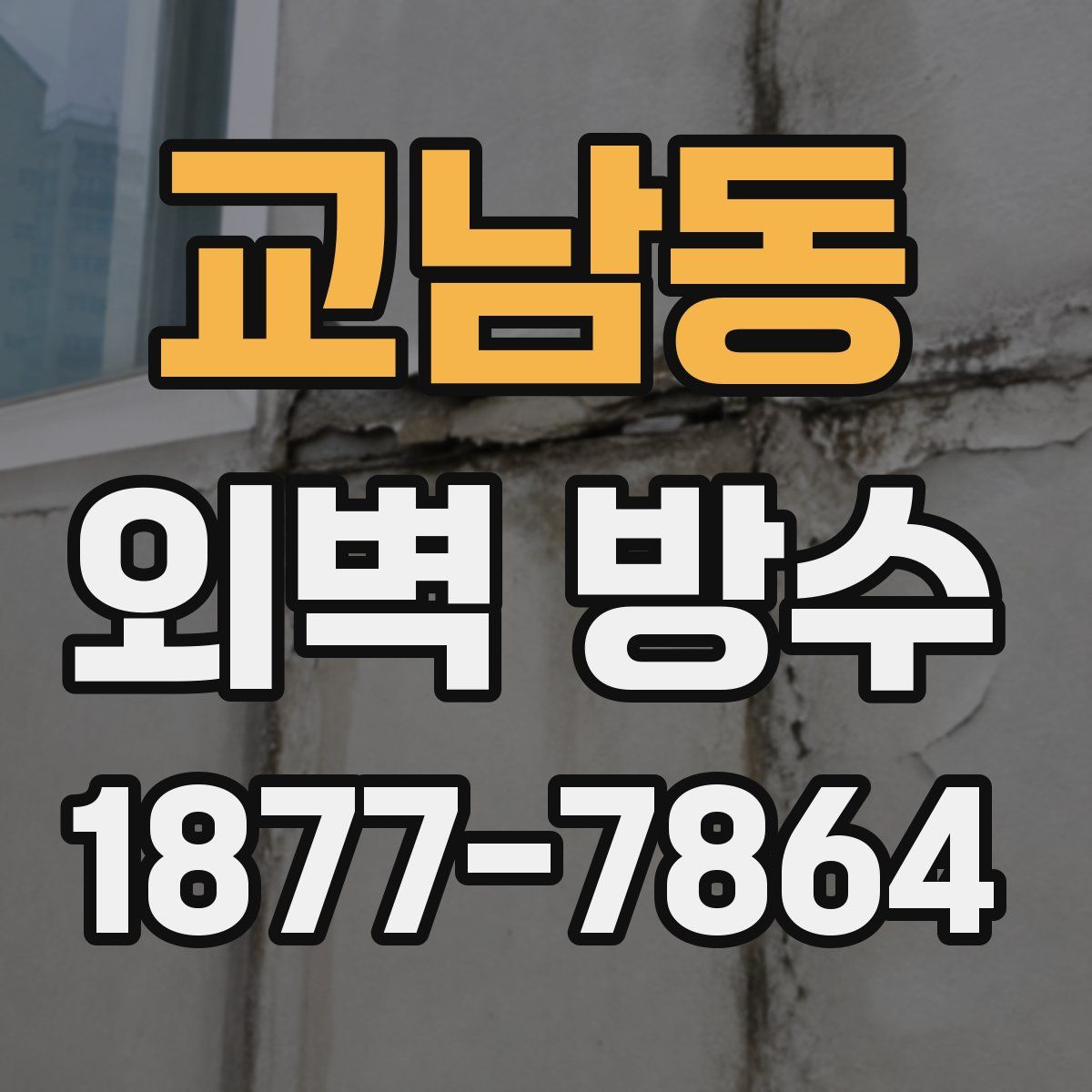 교남동 외벽 방수