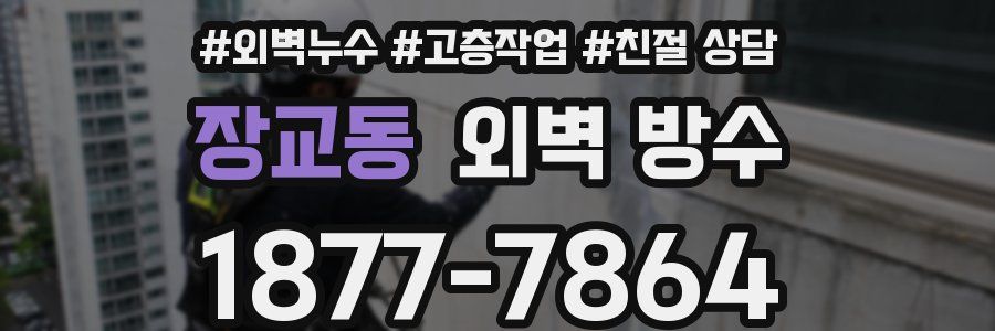장교동 외벽 방수