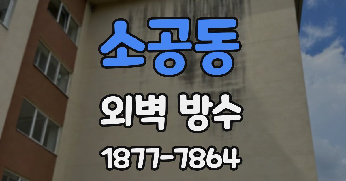 소공동 외벽 방수