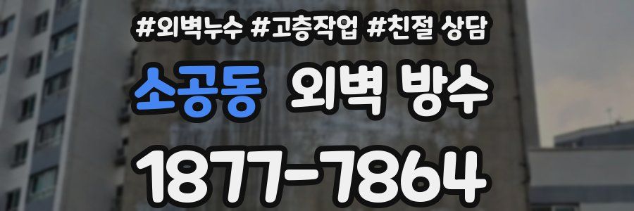 소공동 외벽 방수