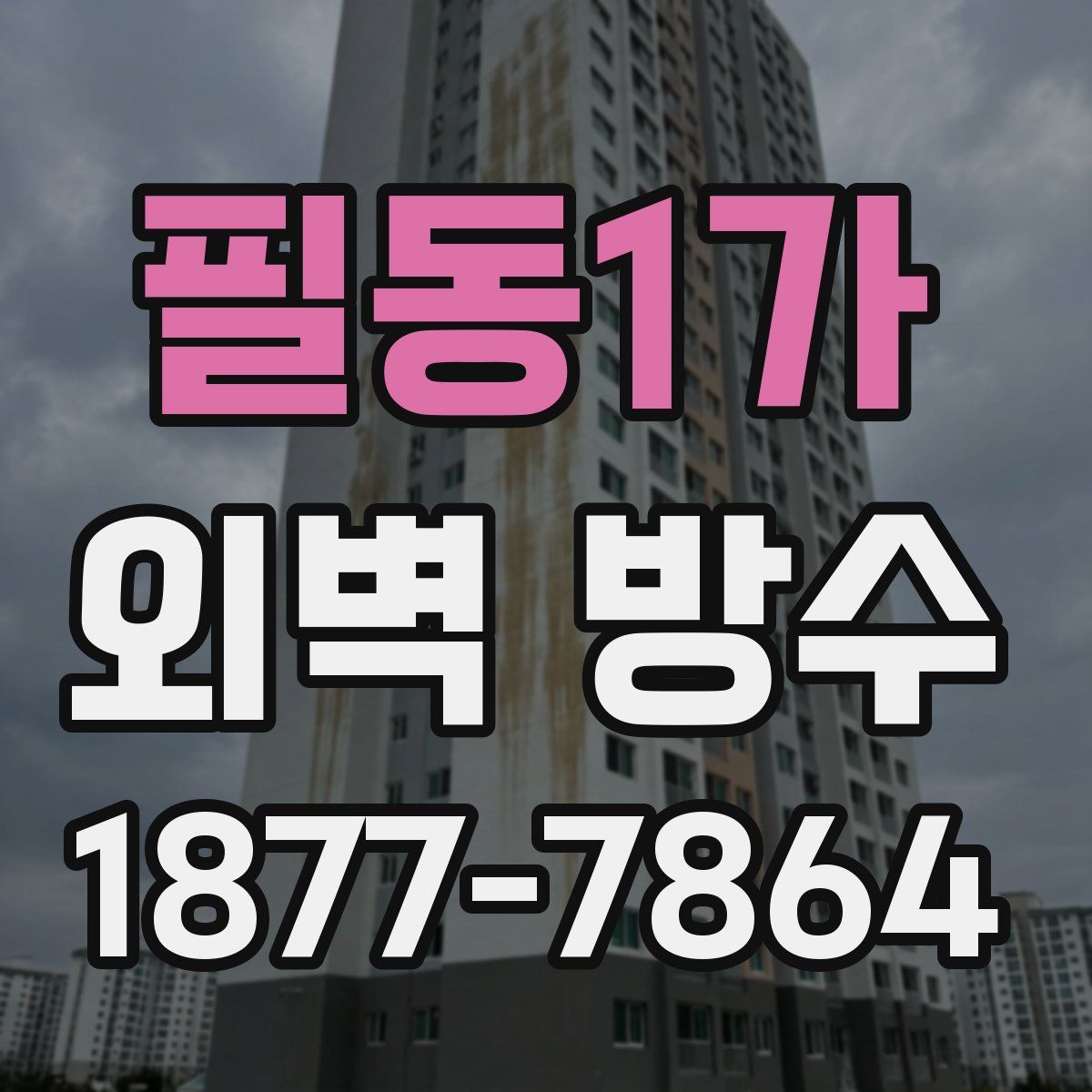 필동1가 외벽 방수