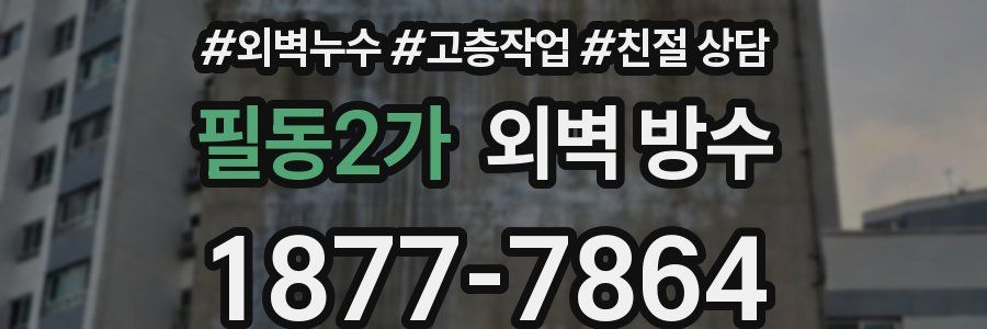 필동2가 외벽 방수
