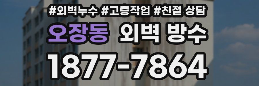 오장동 외벽 방수