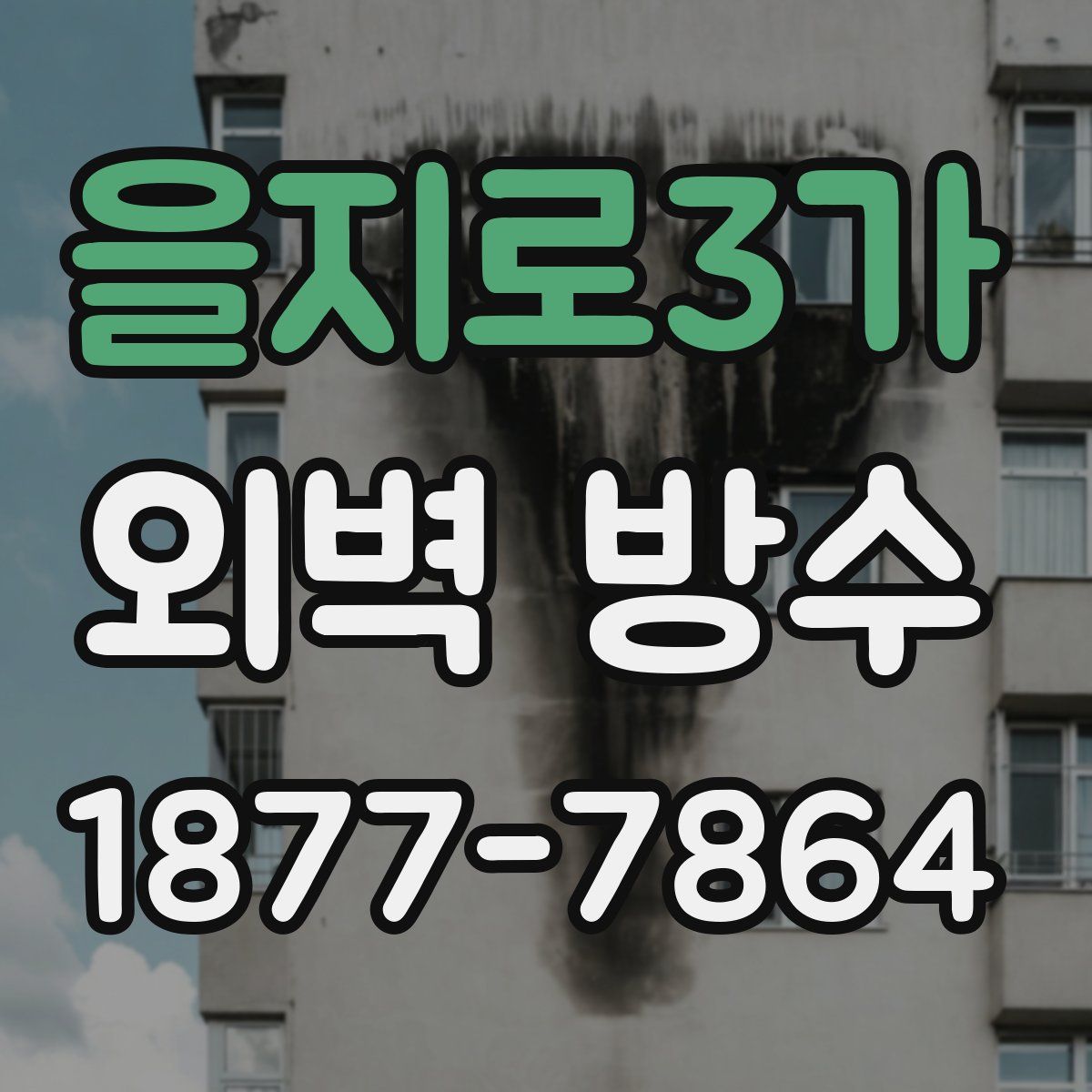 을지로3가 외벽 방수