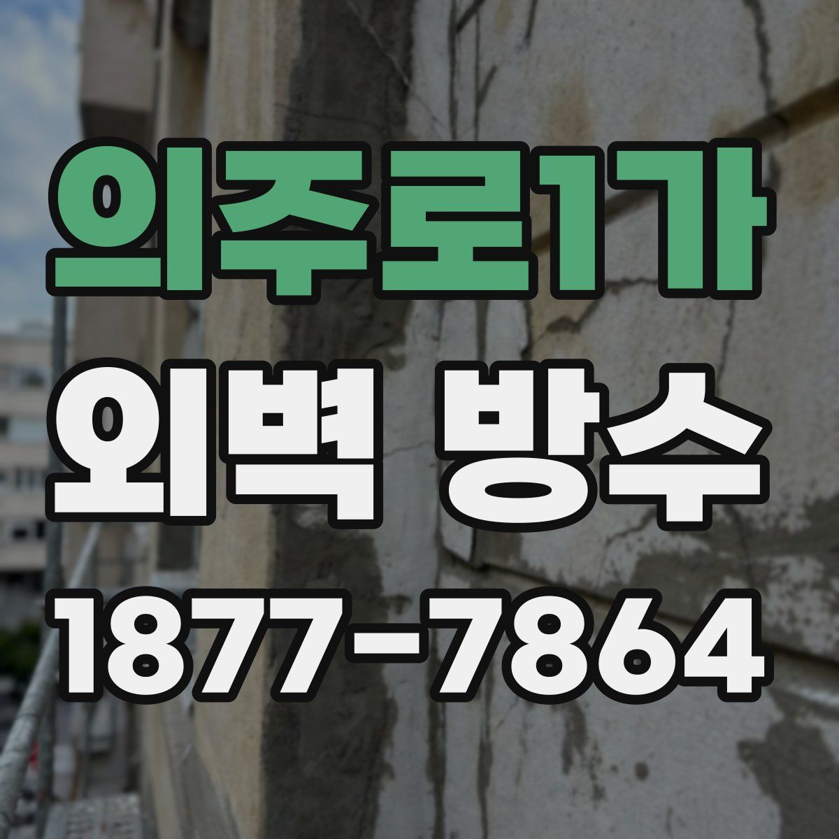 의주로1가 외벽 방수
