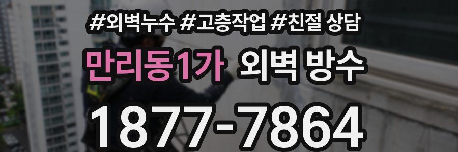 만리동1가 외벽 방수
