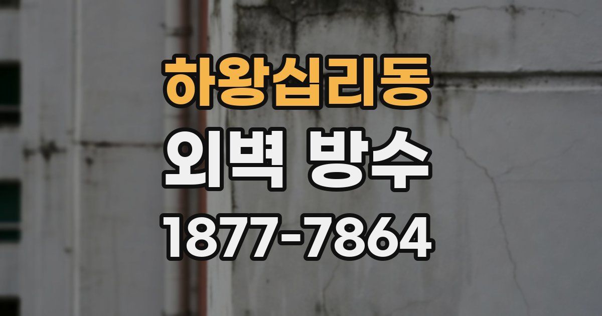 하왕십리동 외벽 방수