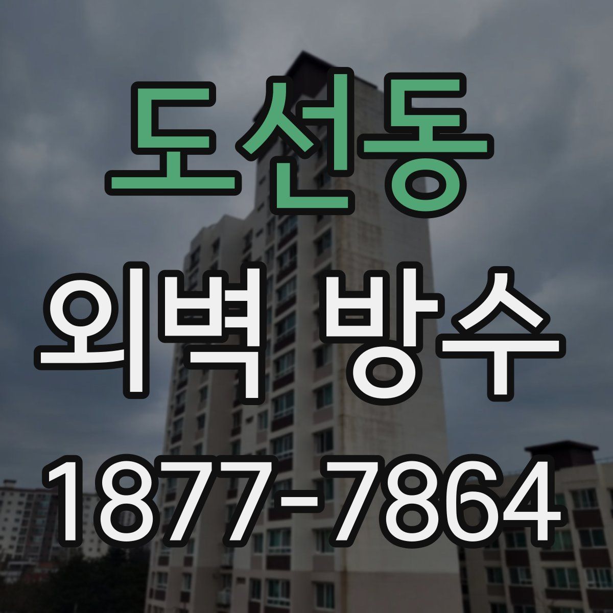 도선동 외벽 방수