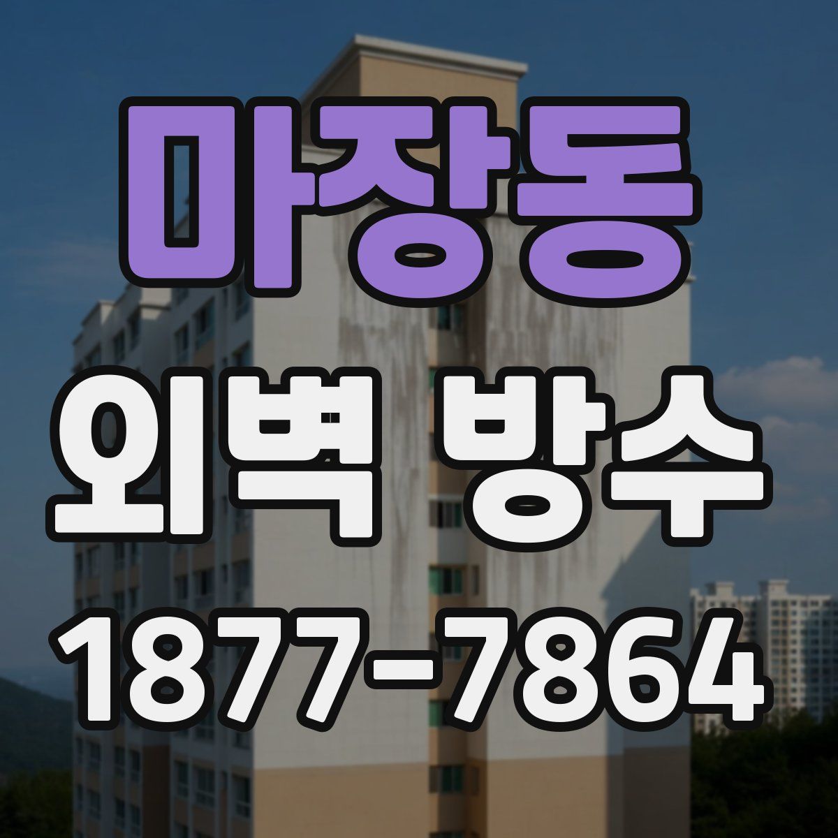 마장동 외벽 방수