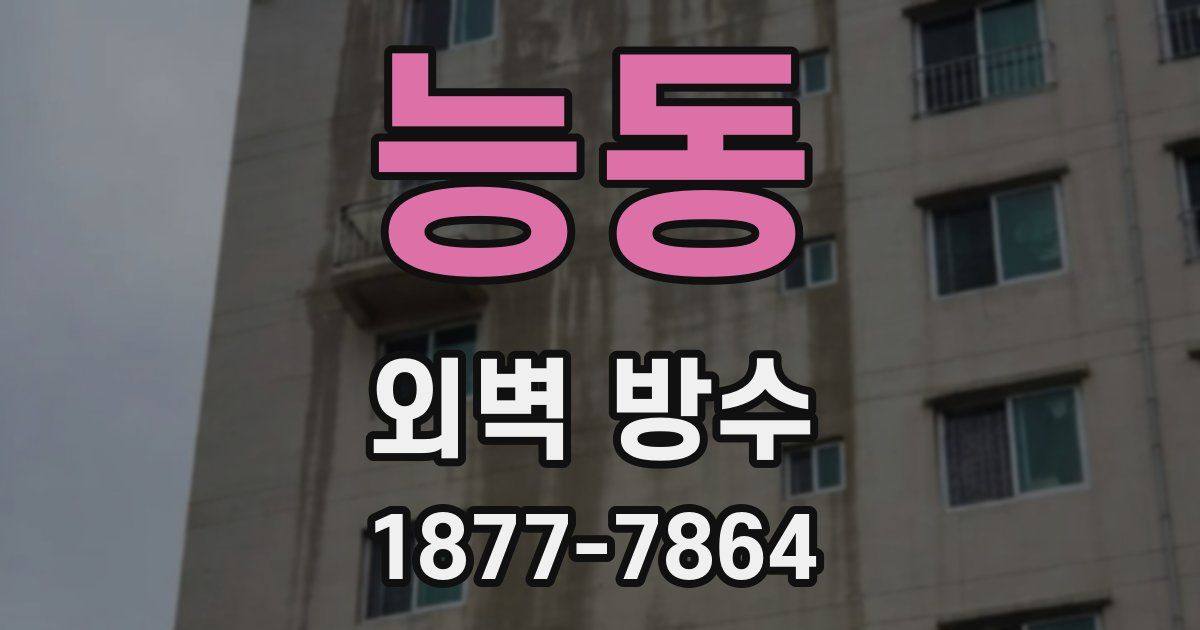 능동 외벽 방수