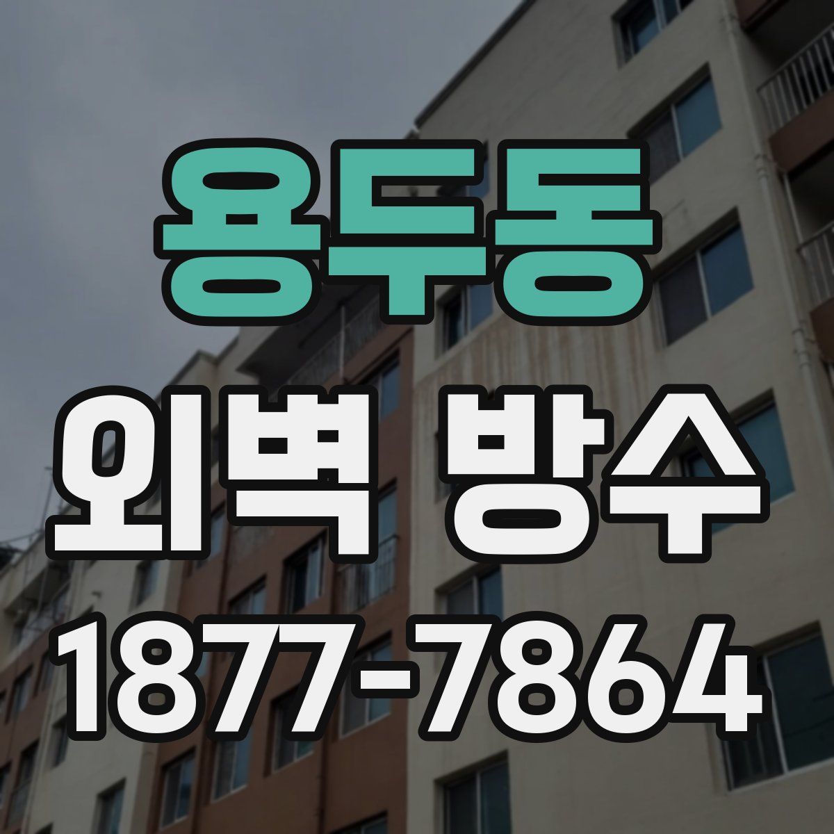 용두동 외벽 방수