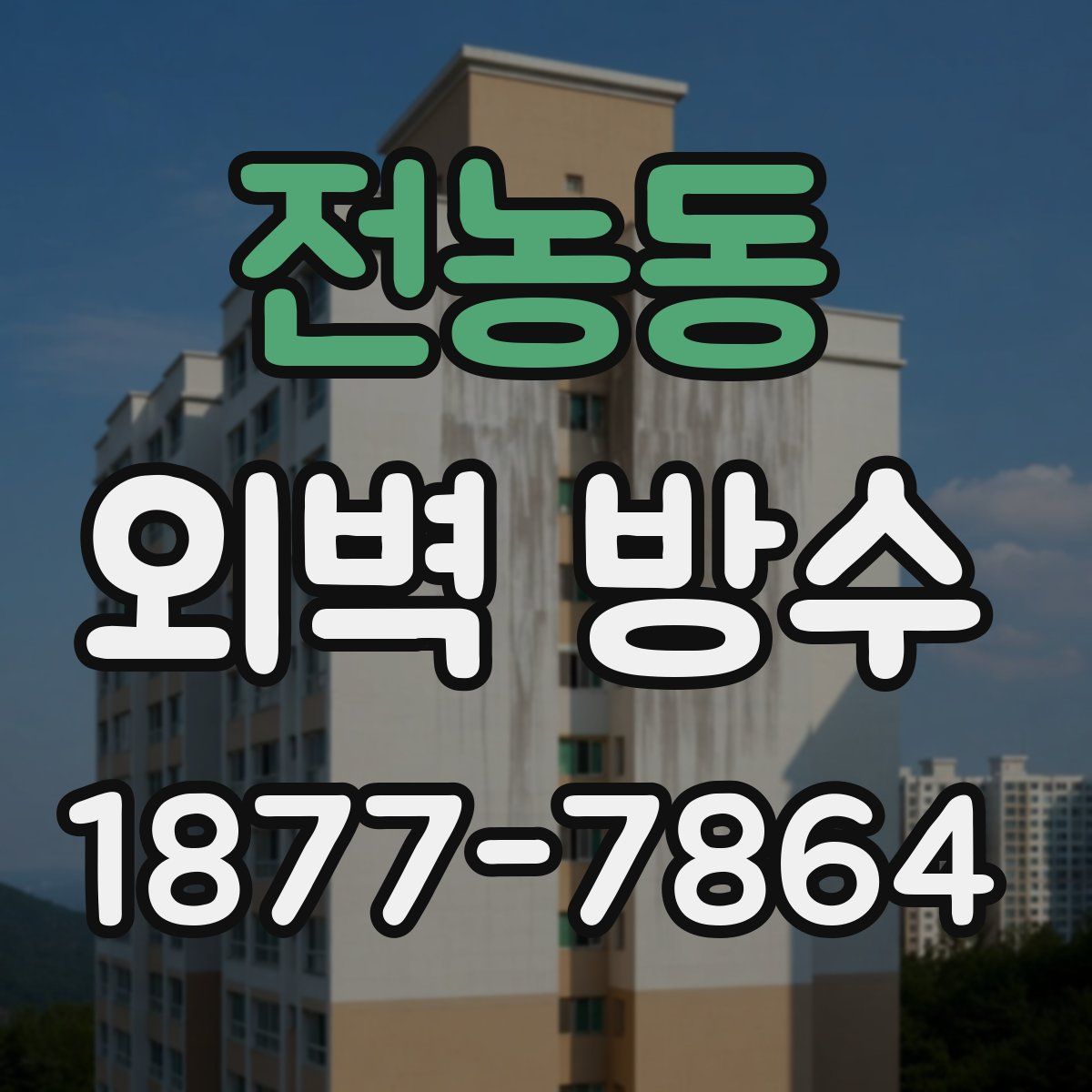 전농동 외벽 방수