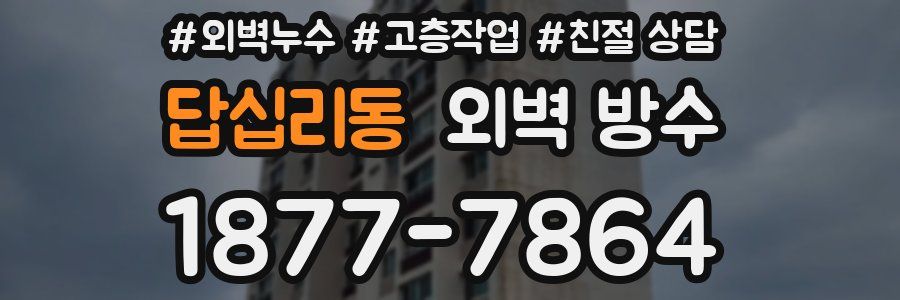 답십리동 외벽 방수