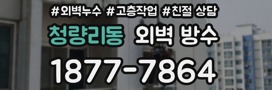 청량리동 외벽 방수