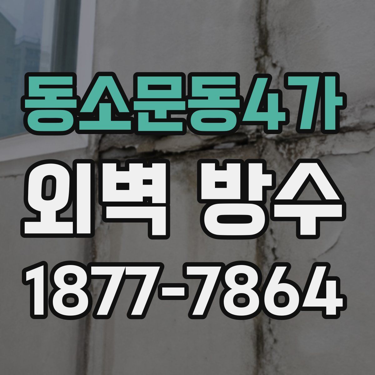 동소문동4가 외벽 방수