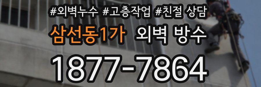 삼선동1가 외벽 방수