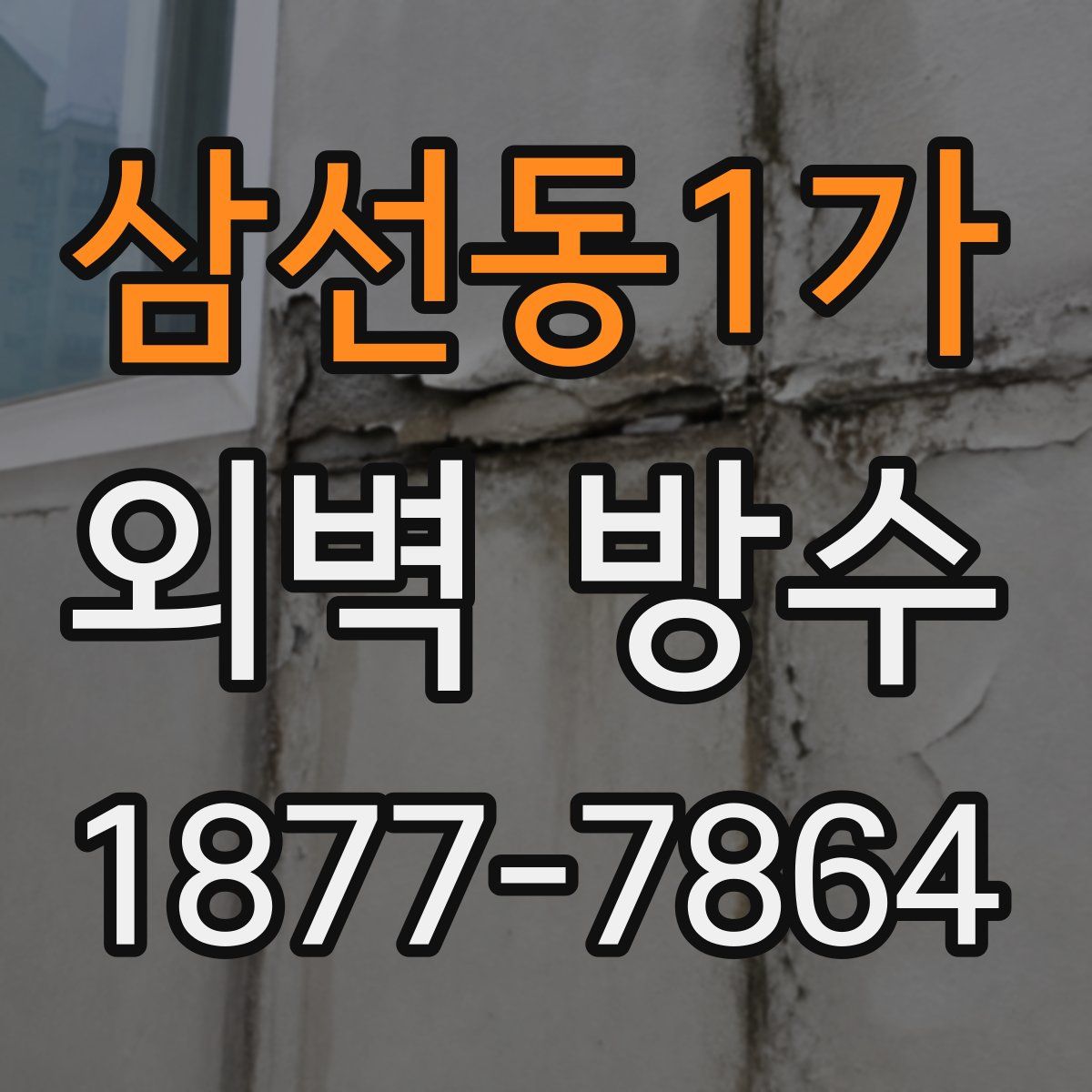삼선동1가 외벽 방수