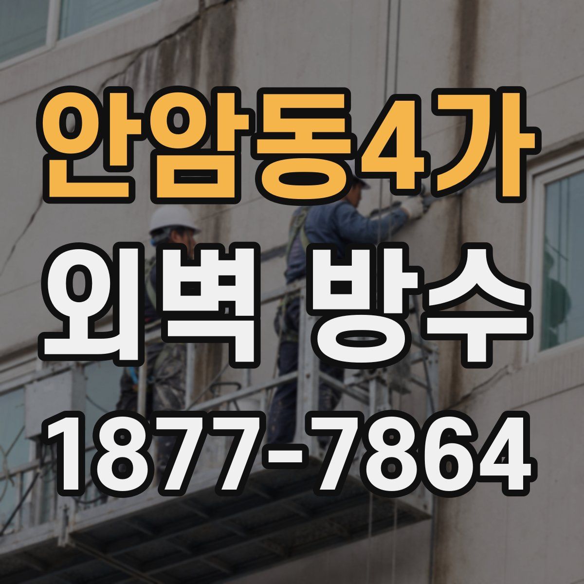 안암동4가 외벽 방수