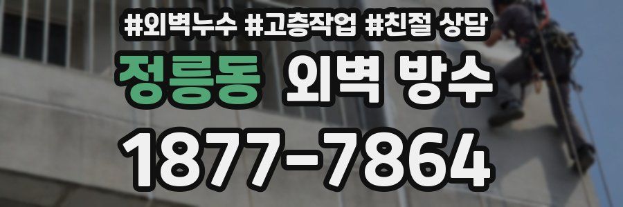 정릉동 외벽 방수