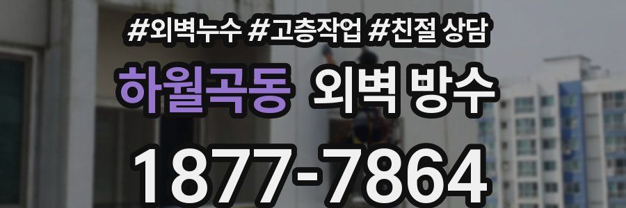 하월곡동 외벽 방수