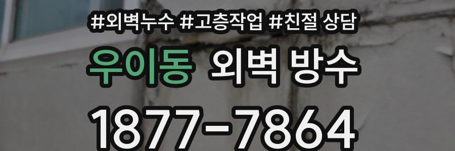 우이동 외벽 방수
