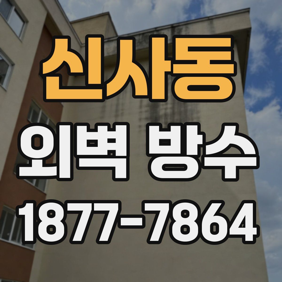 신사동 외벽 방수