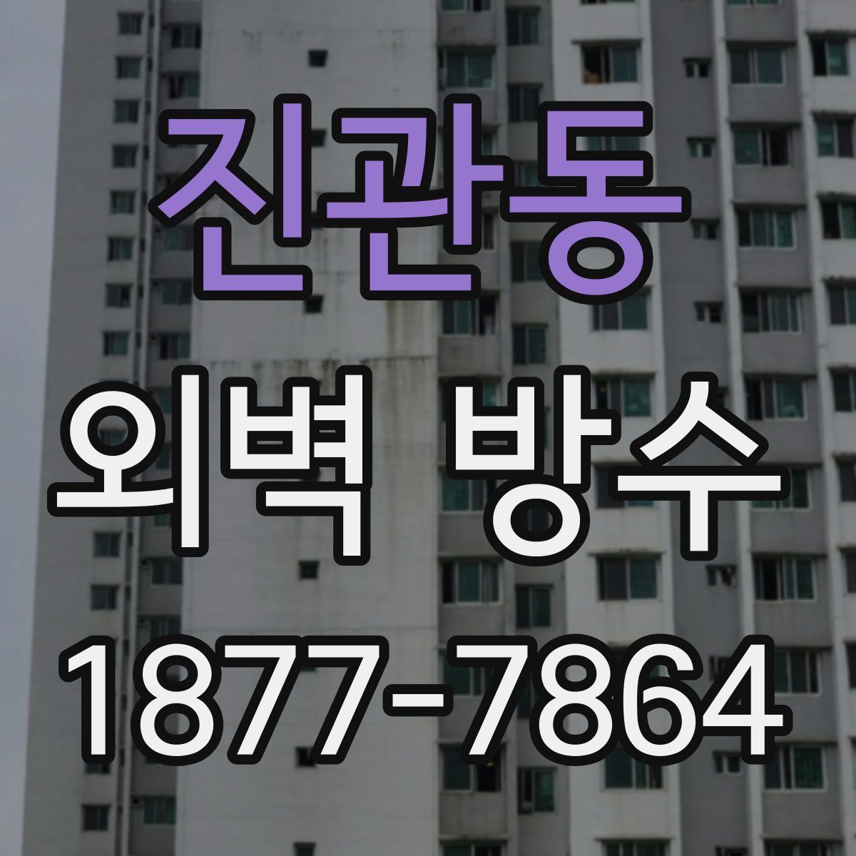 진관동 외벽 방수