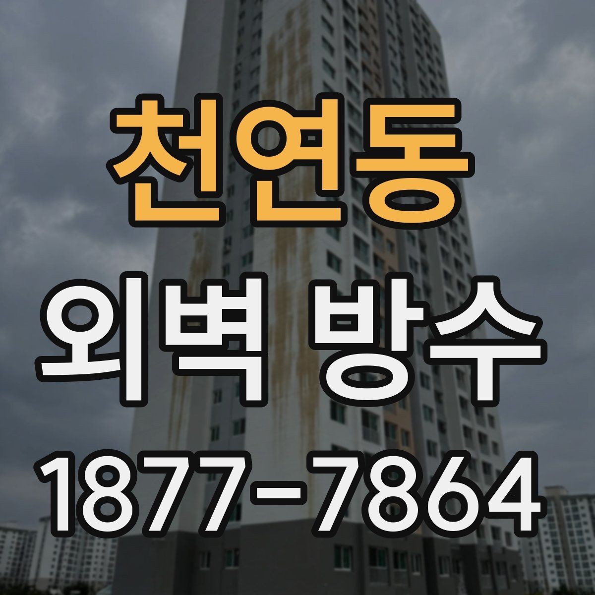 천연동 외벽 방수 견적 비교 시 체크할 항목