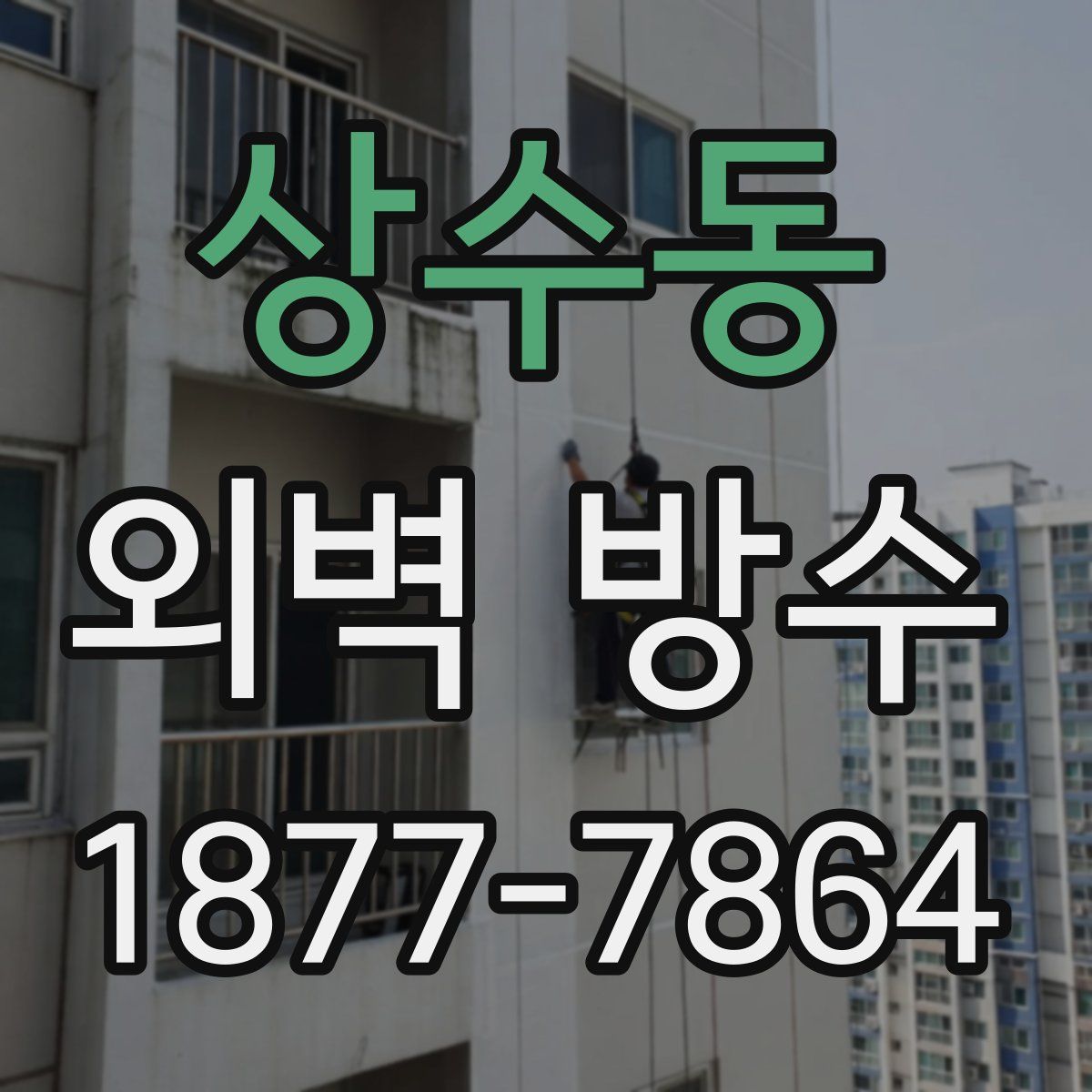 상수동 외벽 방수