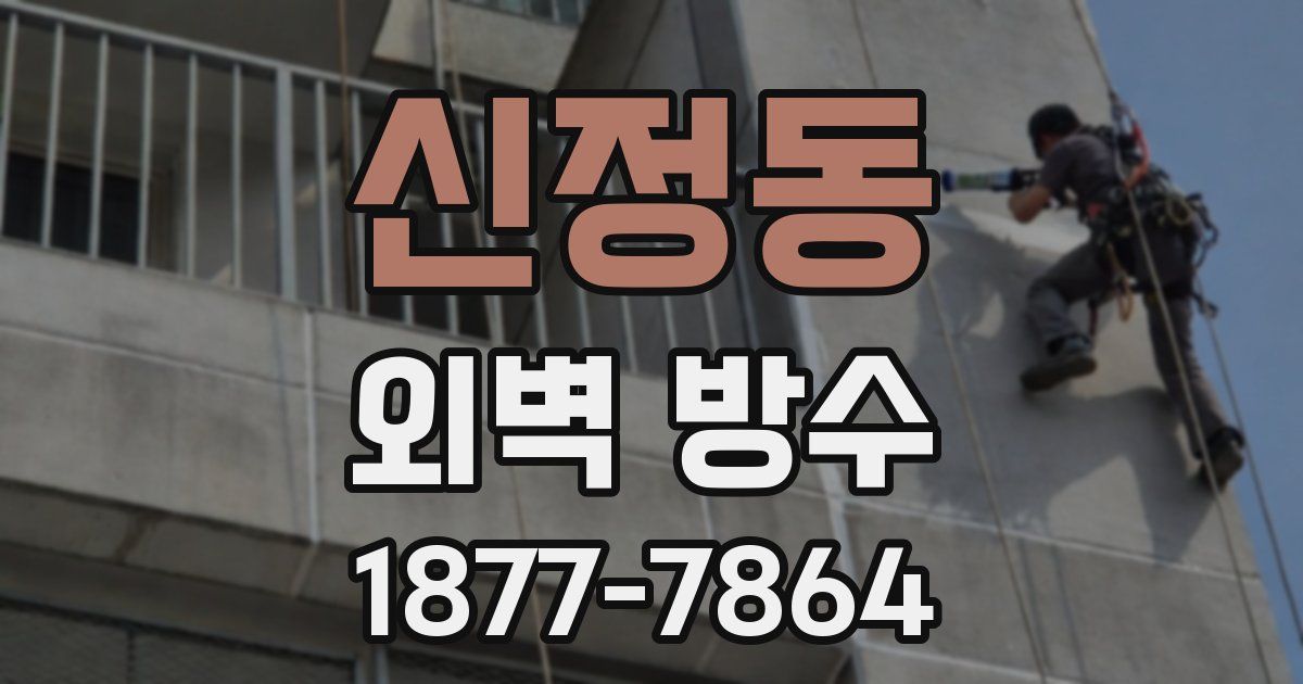 신정동 외벽 방수