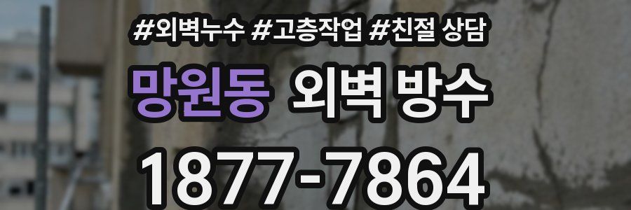 망원동 외벽 방수