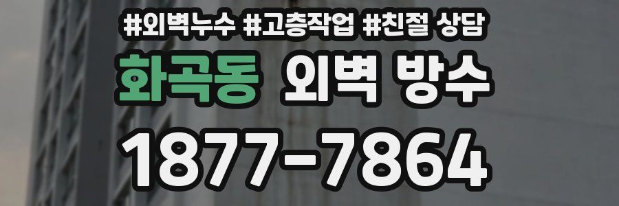 화곡동 외벽 방수