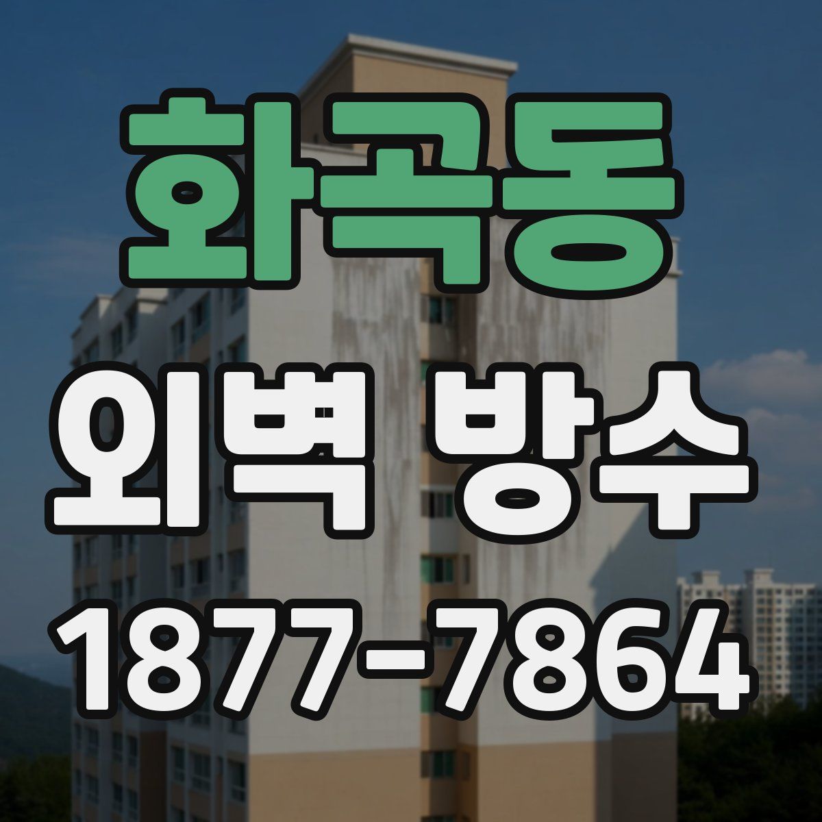 화곡동 외벽 방수