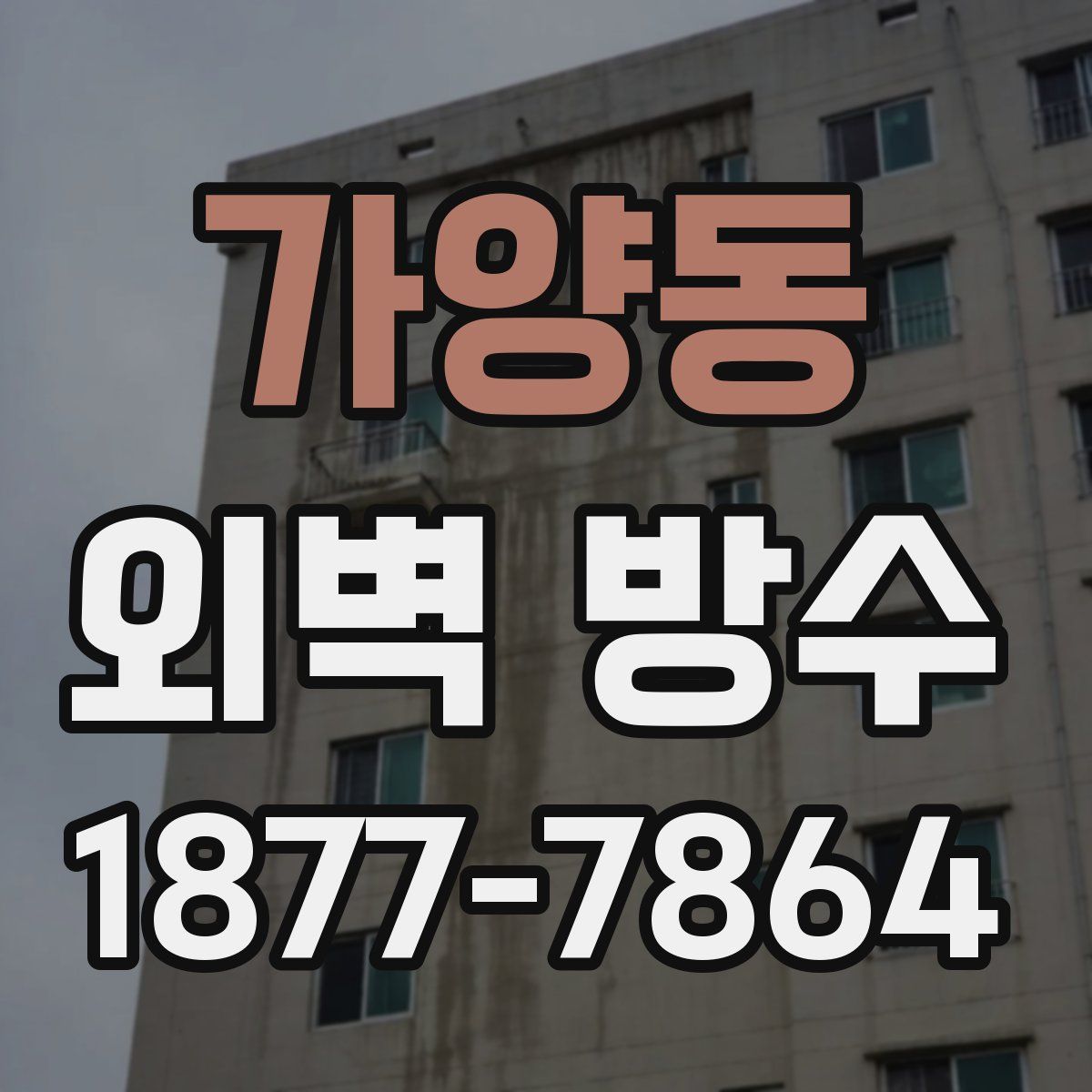 가양동 외벽 방수