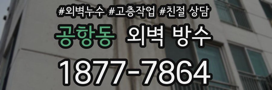공항동 외벽 방수