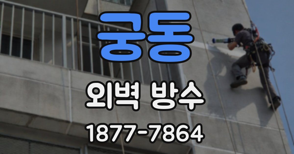 궁동 외벽 방수