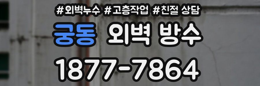 궁동 외벽 방수