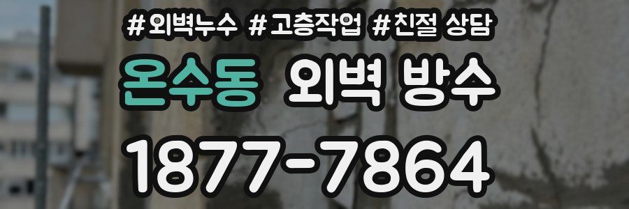 온수동 외벽 방수