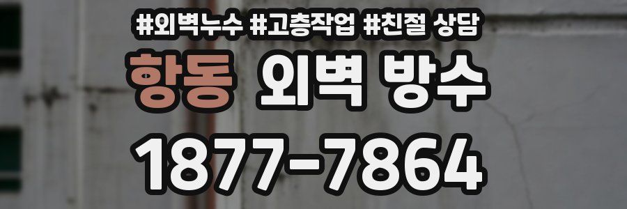 항동 외벽 방수