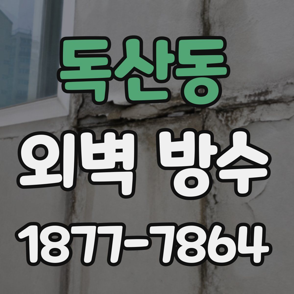 독산동 외벽 방수