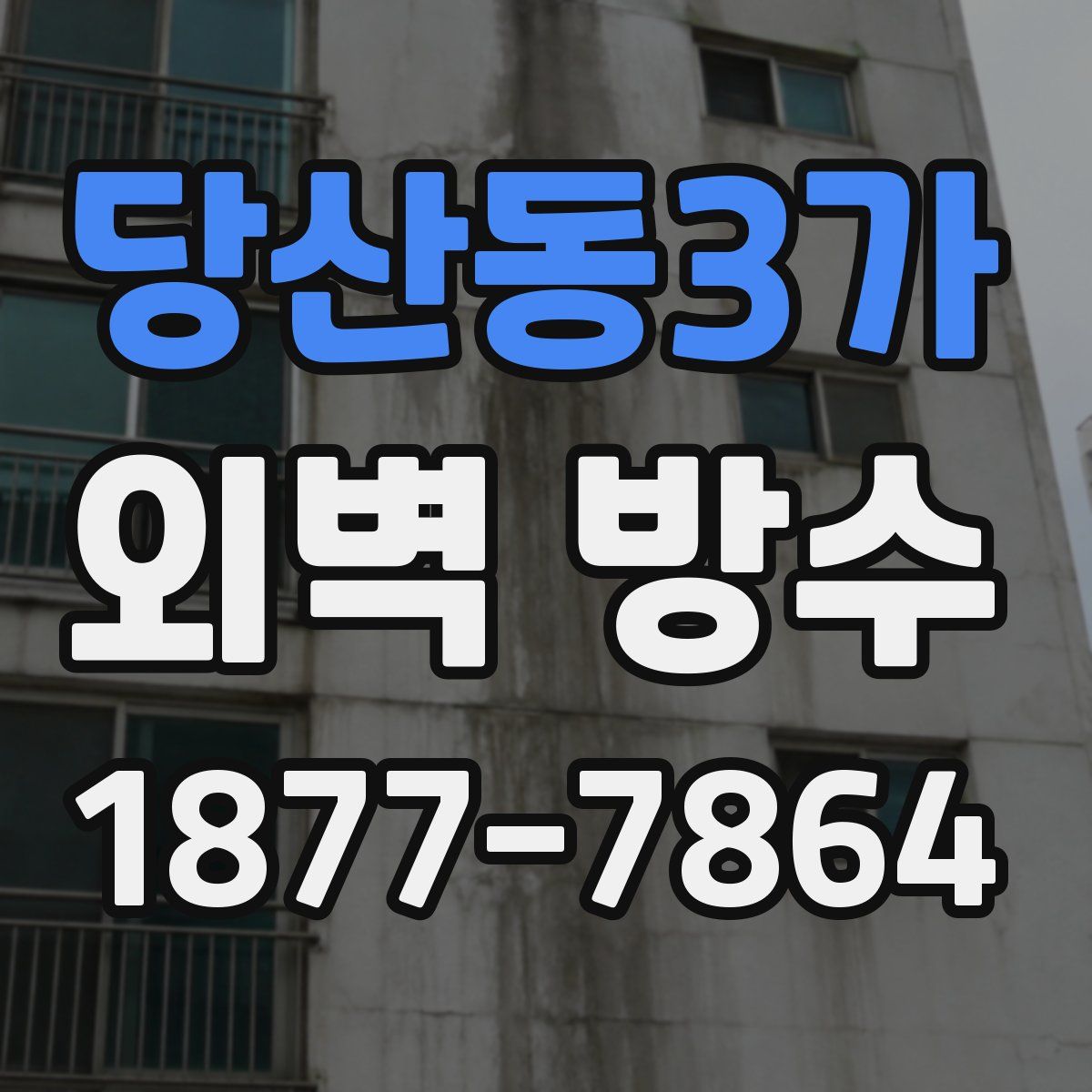 당산동3가 외벽 방수