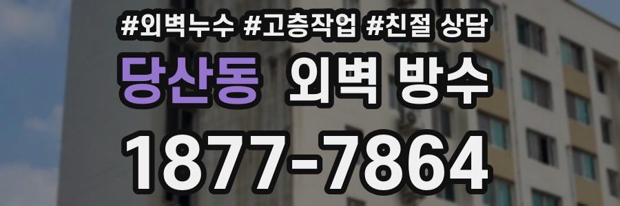 당산동 외벽 방수