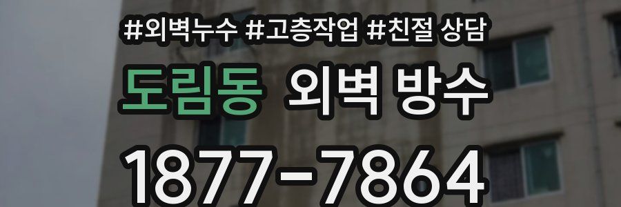 도림동 외벽 방수