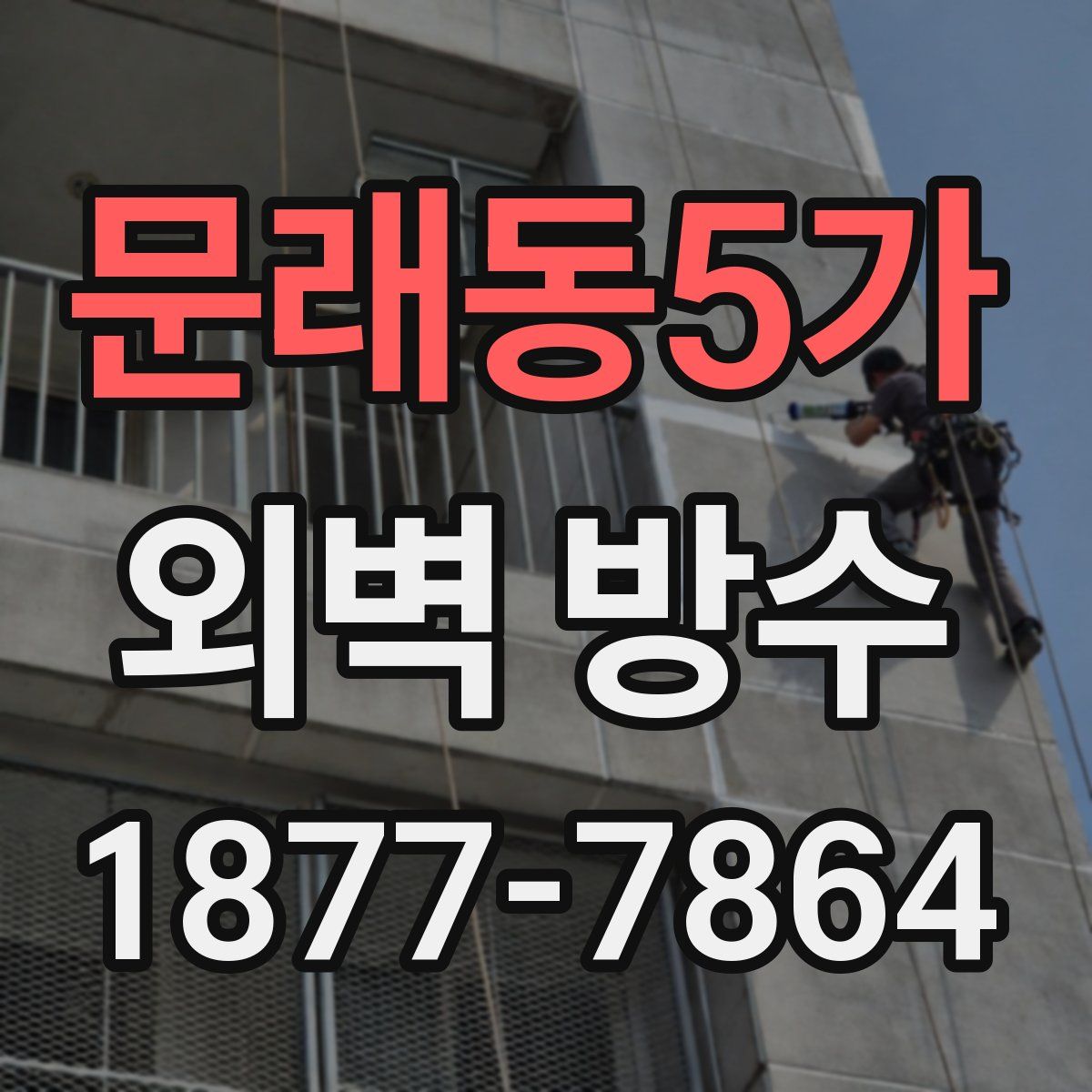 문래동5가 외벽 방수