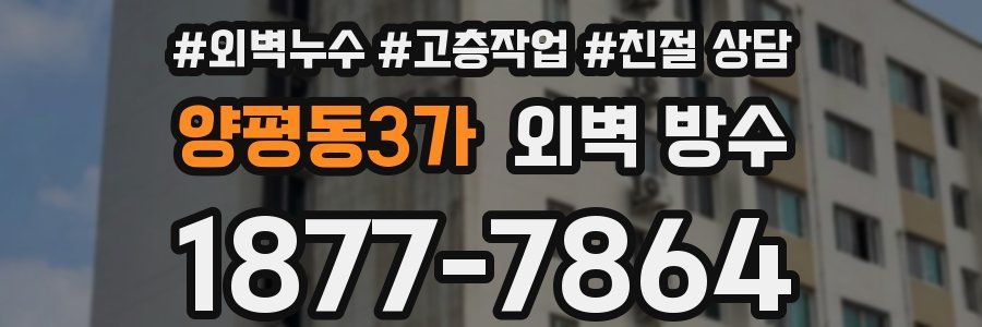 양평동3가 외벽 방수