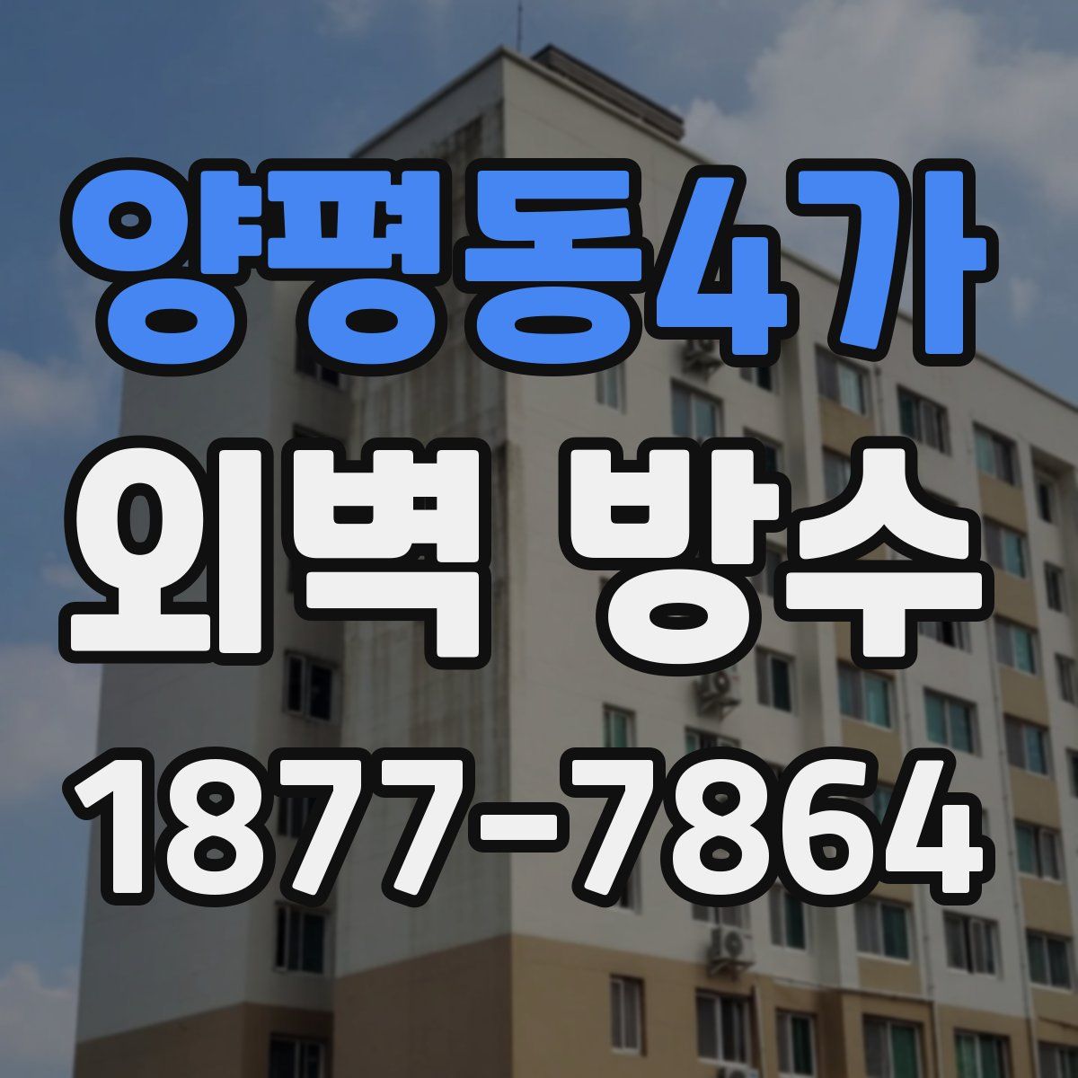 양평동4가 외벽 방수