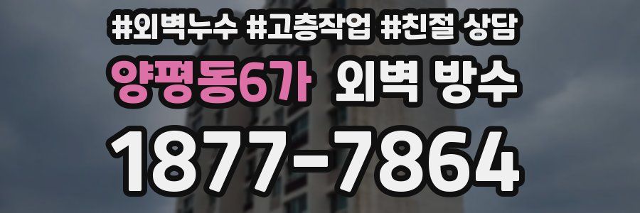 양평동6가 외벽 방수